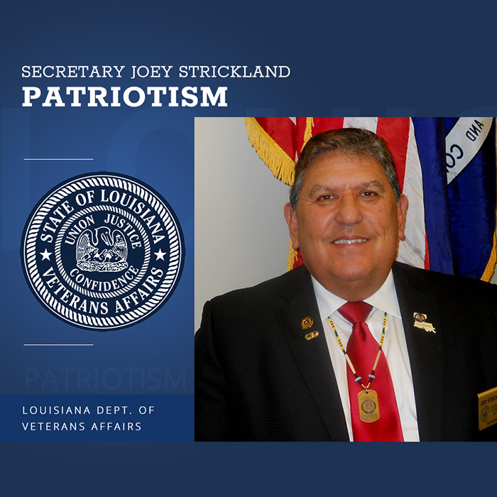 Patriotism – Words from Secretary Strickland