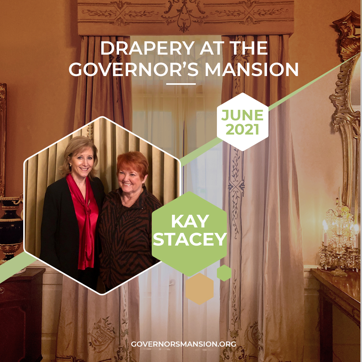 The Governor’s Mansion: Drapery at the Governor’s Mansion