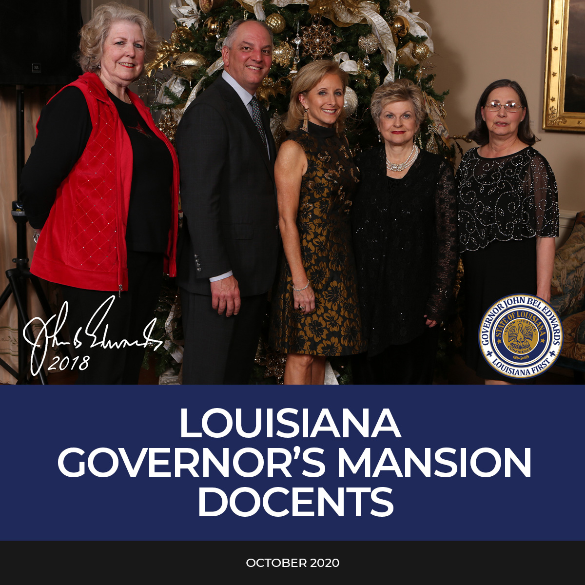 Louisiana Governor’s Mansion Docents