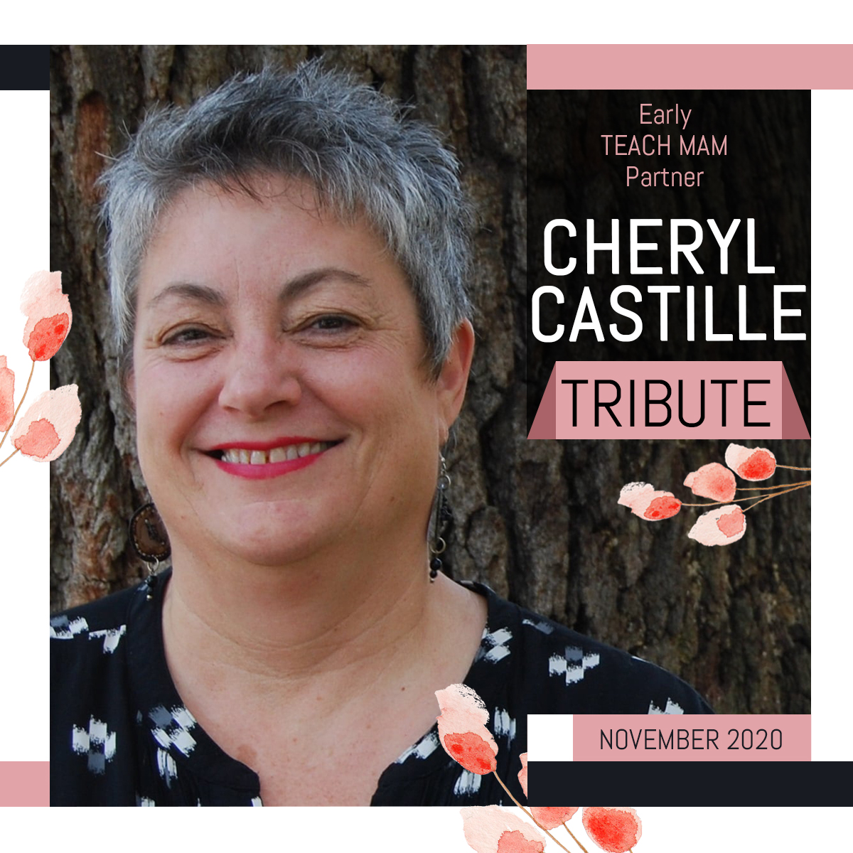 A Tribute to an Early Teach MAM Partner Cheryl Castille