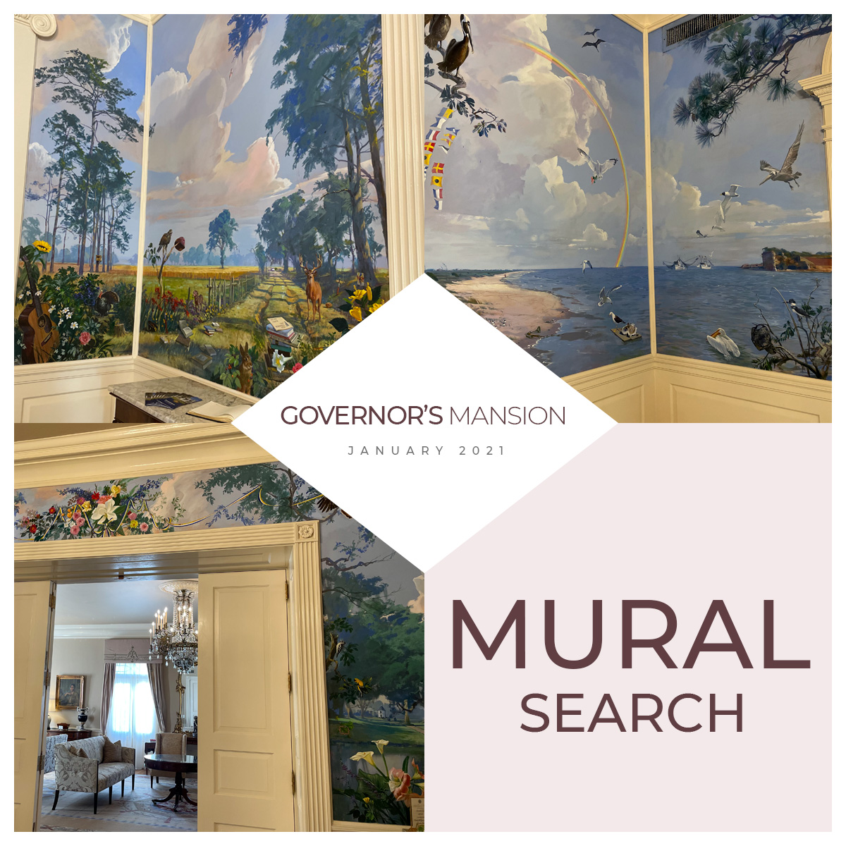 The Governor’s Mansion Mural Search