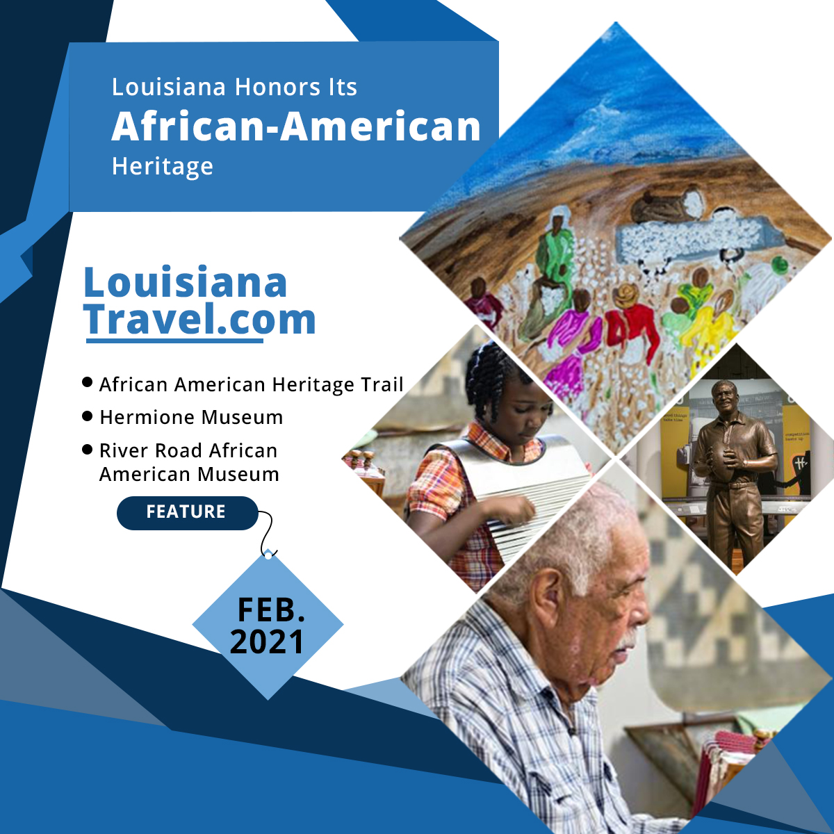 Louisiana Honors Its African-American Heritage