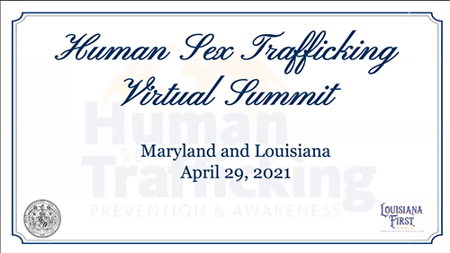 Global Human Trafficking Summit 2021 – Maryland